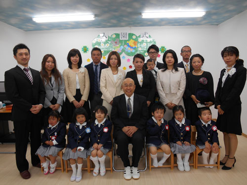 2014体操学園入園式集合写真